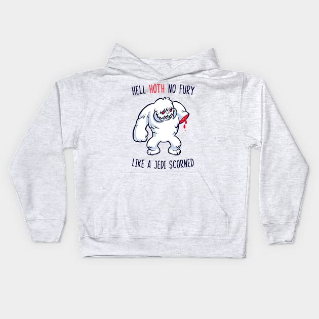 Hell Hoth No Fury Kids Hoodie by harebrained